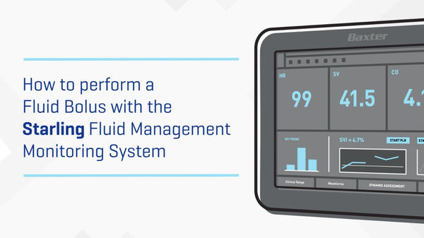 How to Conduct a Fluid Bolus
