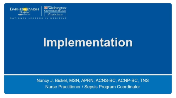 Sepsis Alliance Innovation Webinar 2021